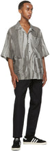 Nicholas Daley Grey Aloha Short Sleeve Shirt