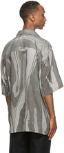 Nicholas Daley Grey Aloha Short Sleeve Shirt