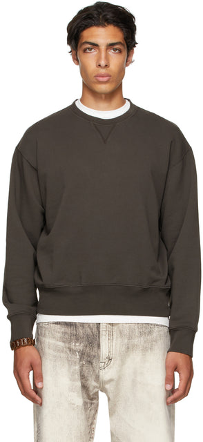 Our Legacy Grey Base Sweatshirt - Notre sweat-shirt de base gris hérité - 우리의 유산 회색베이스 스웨터