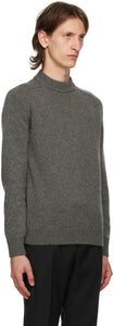 Saint Laurent Grey Camel Hair Sweater