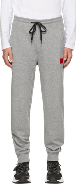 Hugo Grey Doak212 Lounge Pants - Pantalon de salon Hugo gris Doak212 - Hugo Gray Doak212 라운지 바지