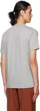 Comme des GarÃ§ons Play Grey Double Heart T-Shirt