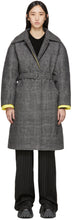 Ienki Ienki Grey Down Woolmark Mac Coat