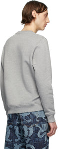 Loewe Grey Embroidered Sweatshirt