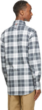 Thom Browne Grey Flannel Shirt