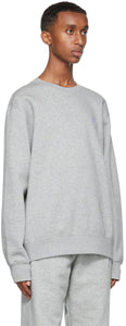 Nike Grey Fleece Sportswear Club Sweatshirt