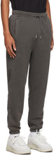 Han Kjobenhavn Grey Garment-Dyed Logo Lounge Pants