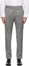 Hugo Grey Howard213 Trousers - Hugo Grey Howard213 Pantalons - Hugo Gray Howard213 바지