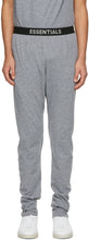 Essentials Grey Jersey Lounge Pants - Pantalon de salon Jersey gris essentiel - Essentials 회색 저지 라운지 바지