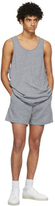 Essentials Grey Jersey Lounge Shorts