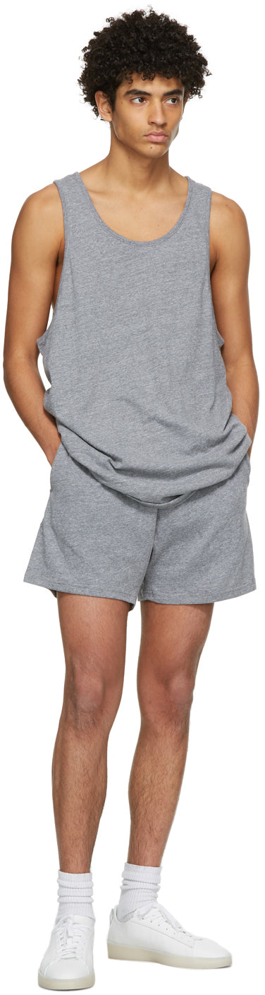 Essentials Grey Jersey Lounge Shorts