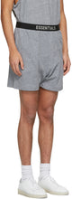 Essentials Grey Jersey Lounge Shorts