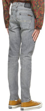 Nudie Jeans Grey Lean Dean Jeans