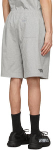 VETEMENTS Grey 'Limited Edition' Shorts