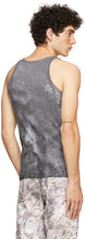 Serapis Grey Marble Dye Tank Top
