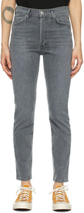 Citizens of Humanity Grey Olivia High-Rise Slim Jeans - Citoyens de l'humanité Grey Olivia Haute monture Slim Jeans - 인류 회색 올리비아의 시민 고층 슬림 청바지
