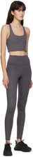 Girlfriend Collective Grey Paloma Sports Bra - Petite amie collective gris paume sport soutien-gorge - 여자 친구 집단 회색 팔로마 스포츠 브래지어
