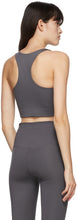 Girlfriend Collective Grey Paloma Sports Bra