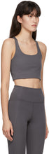 Girlfriend Collective Grey Paloma Sports Bra
