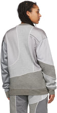 Ahluwalia Grey Patchwork Crewneck Sweatshirt