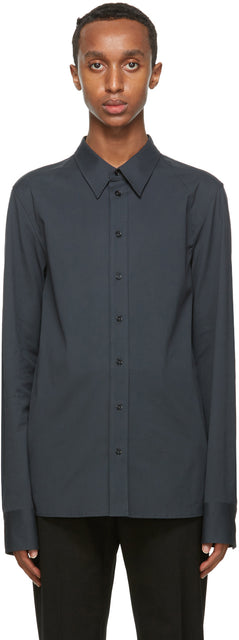Bottega Veneta Grey Poplin Shirt - Chemise popeline grise de Bottega Veneta Grey - Bottega Veneta Gray Poplin Shirt.