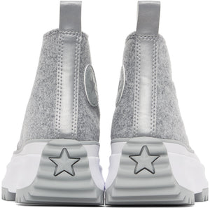 Converse Grey Run Star Hike High-Top Sneakers