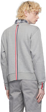 Thom Browne Grey RWB Stripe Sweatshirt
