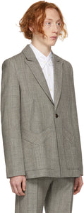 Stefan Cooke Grey Tailored Blazer