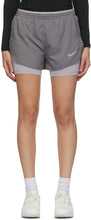 Nike Grey Tempo Luxe 2-In-1 Shorts