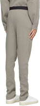 Essentials Grey Thermal Waffle Logo Lounge Pants