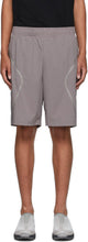 A-COLD-WALL* Grey Welded Shorts - Mur à froid * Short soudé gris - 콜드 벽 * 그레이 용접 반바지