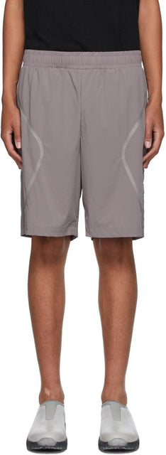 A-COLD-WALL* Grey Welded Shorts - Mur à froid * Short soudé gris - 콜드 벽 * 그레이 용접 반바지