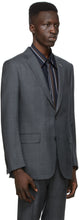 Dunhill Grey Wool Check Mayfair Blazer