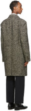 Gucci Grey Wool Herringbone Coat