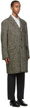 Gucci Grey Wool Herringbone Coat