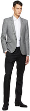 Saint Laurent Grey Wool Short Blazer