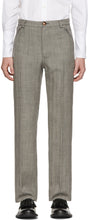 Stefan Cooke Grey Zip Pocket Trousers - Pantalon de poche zippée gris stefan cooke - Stefan Cooke 그레이 지퍼 포켓 바지