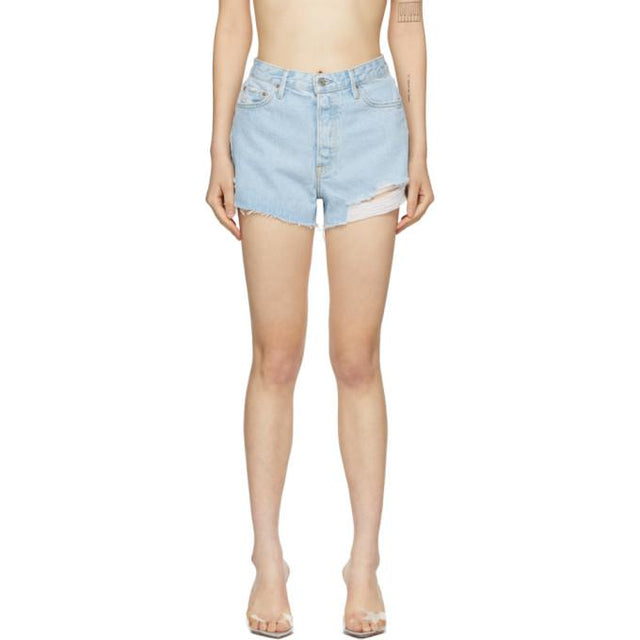 Grlfrnd Blue Denim Cindy Shorts