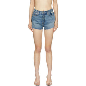 Grlfrnd Blue Denim Cindy Shorts