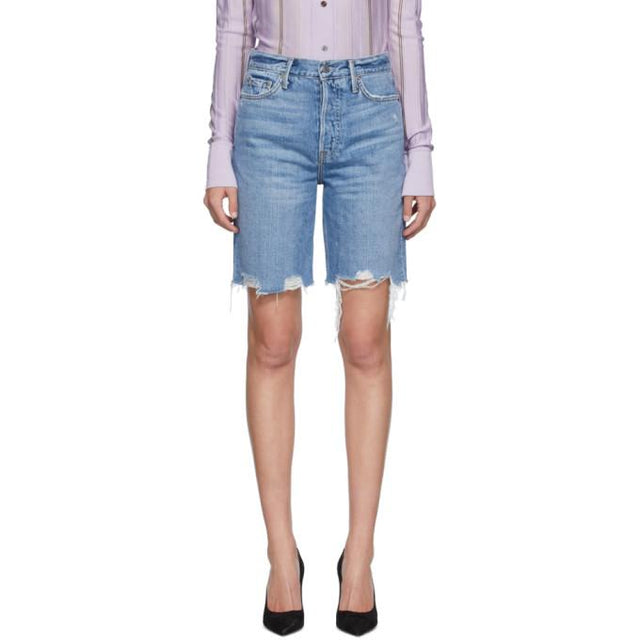 Grlfrnd Blue Denim Marjan Shorts