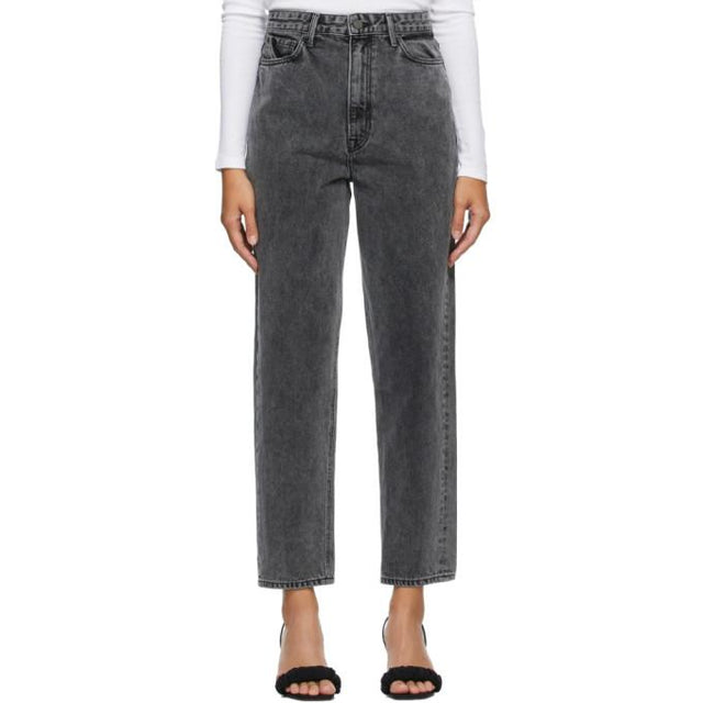 Grlfrnd Grey Kinsey High-Rise Jeans