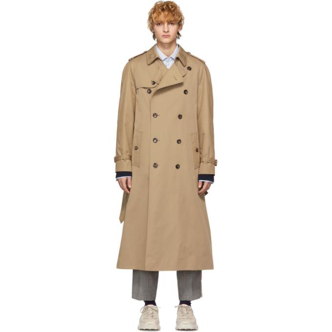 GUCCI Trench coat in beige