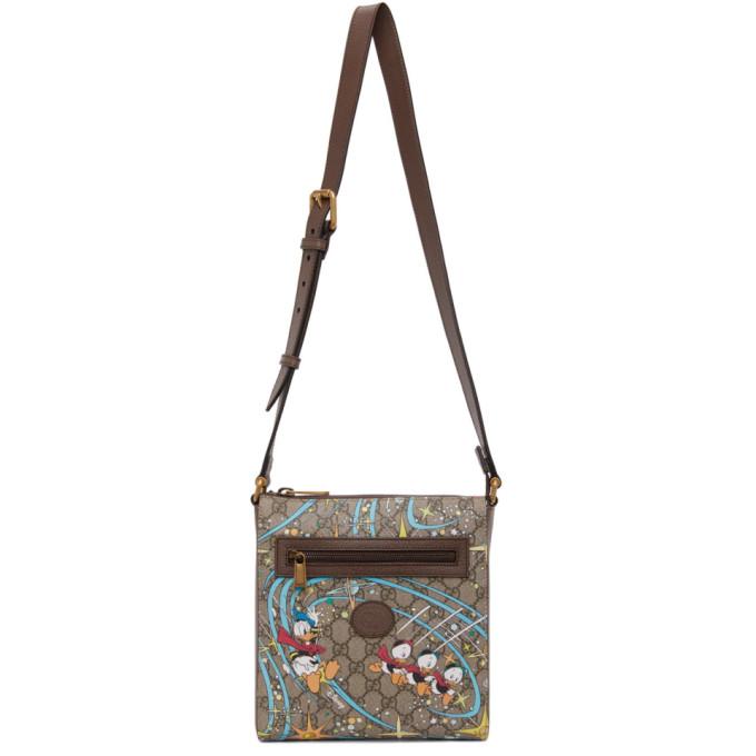 Gucci Beige Disney Edition Donald Duck Messenger Bag