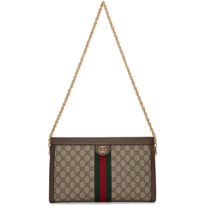 Gucci Beige Medium GG Ophidia Bag