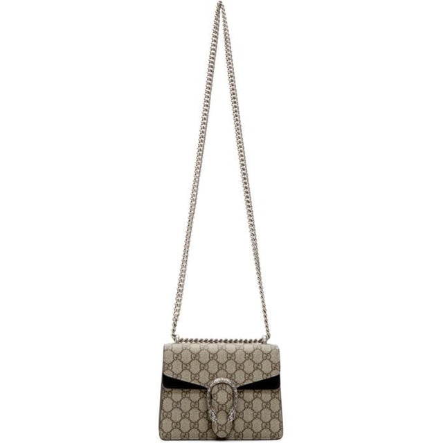 Gucci Beige Mini Dionysus Shoulder Bag