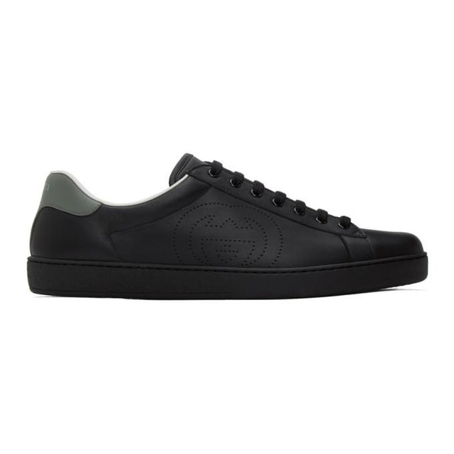 Gucci Black GG Ace Sneakers