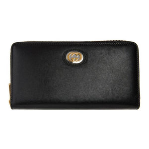 Gucci Black GG Marina Wallet