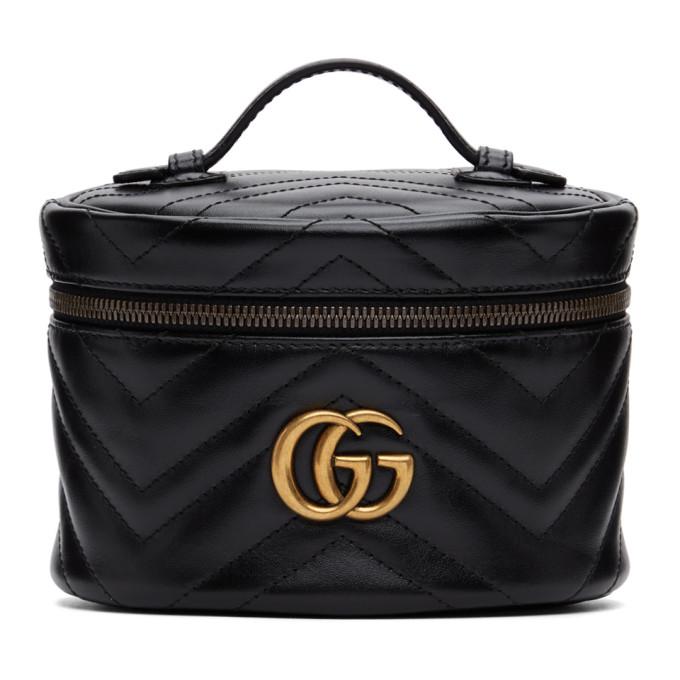 Gg marmont leather cosmetic bag - Gucci - Women