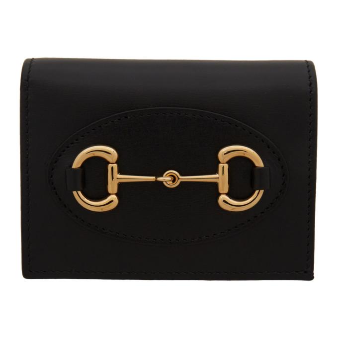 Gucci Black Gucci 1955 Horsebit Card Holder