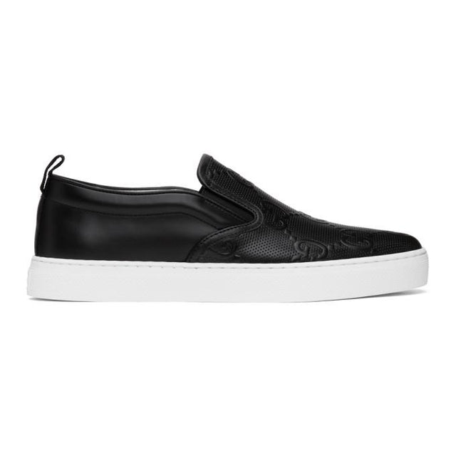 Gucci Black Gucci Signature Dublin Sneakers